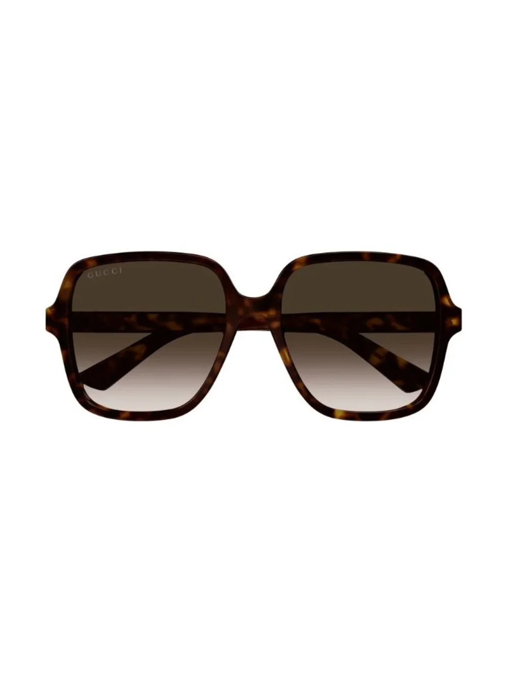 New Gucci Women's Sunglasses Havana Square Brown Lens Acetate Frame GG1189SA 003